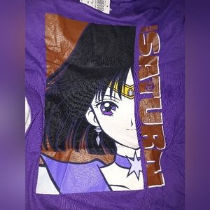 Sailor Saturn (Sailor Moon) Tee **read description Medium